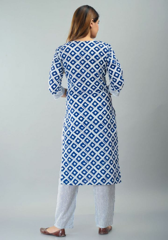 Beautiful Cotton Kurta Sets for Women-SHKS1038