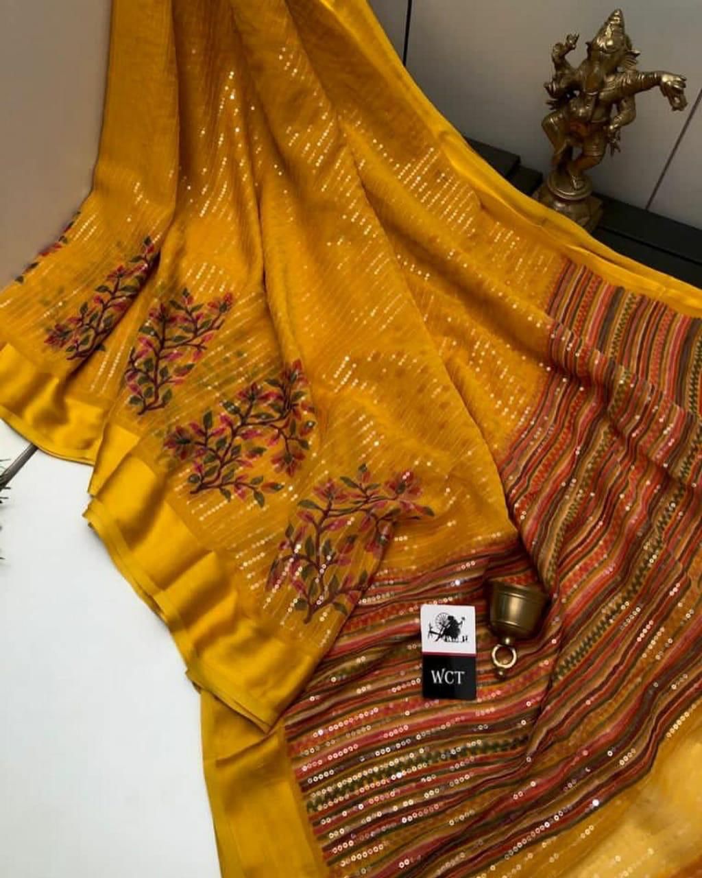 Designer Georgette Sarees -SH0568