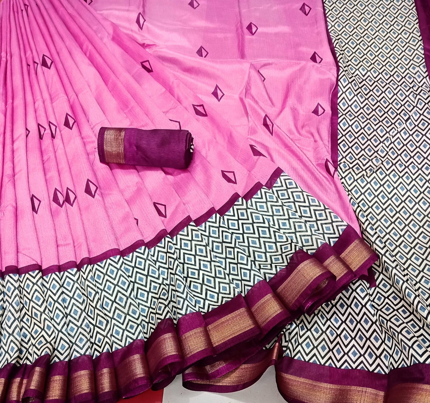 SOFT LINEN COTTON Saree Collections-SH0586