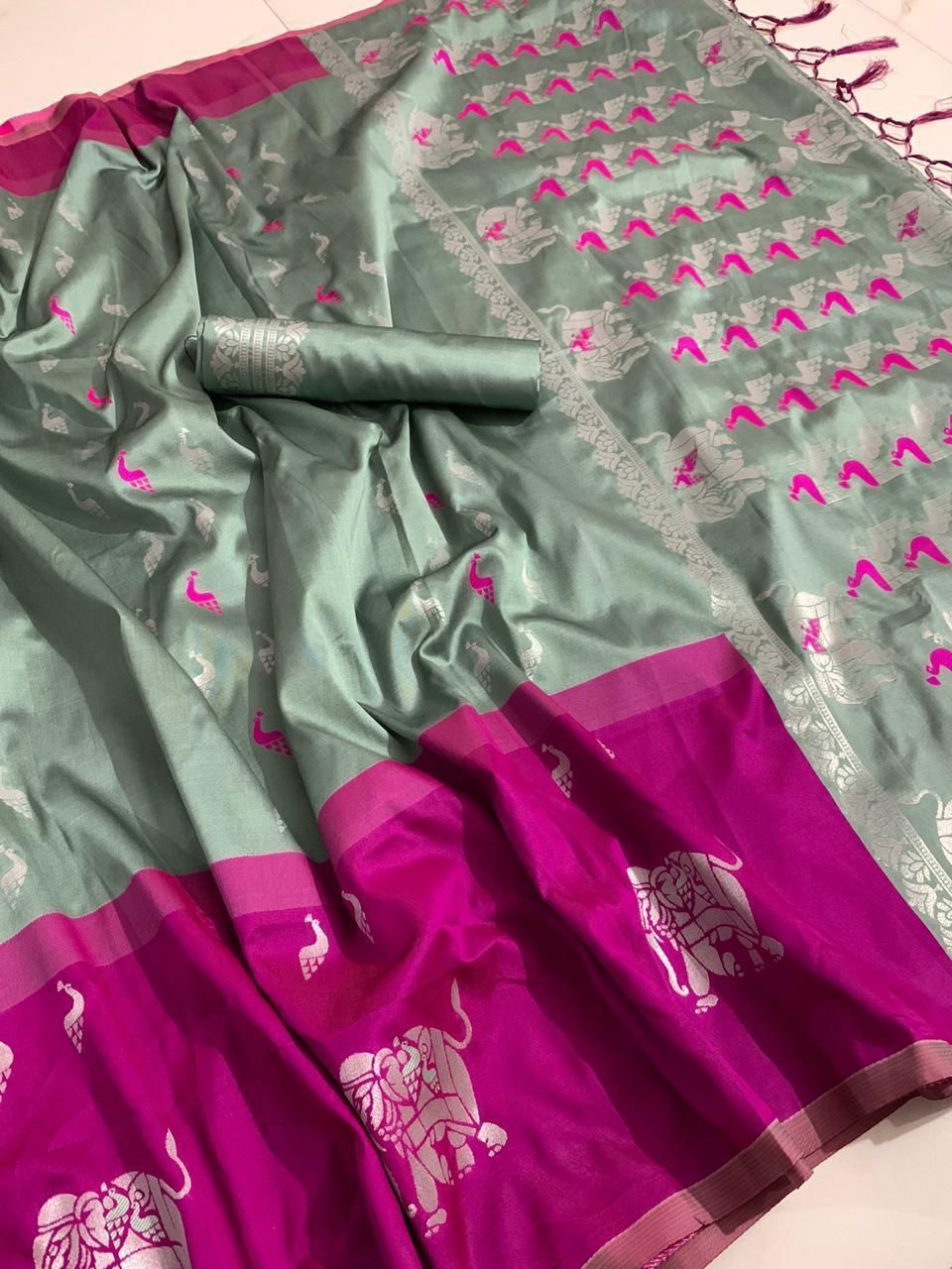 Soft Silk Saree Collections-SH0594