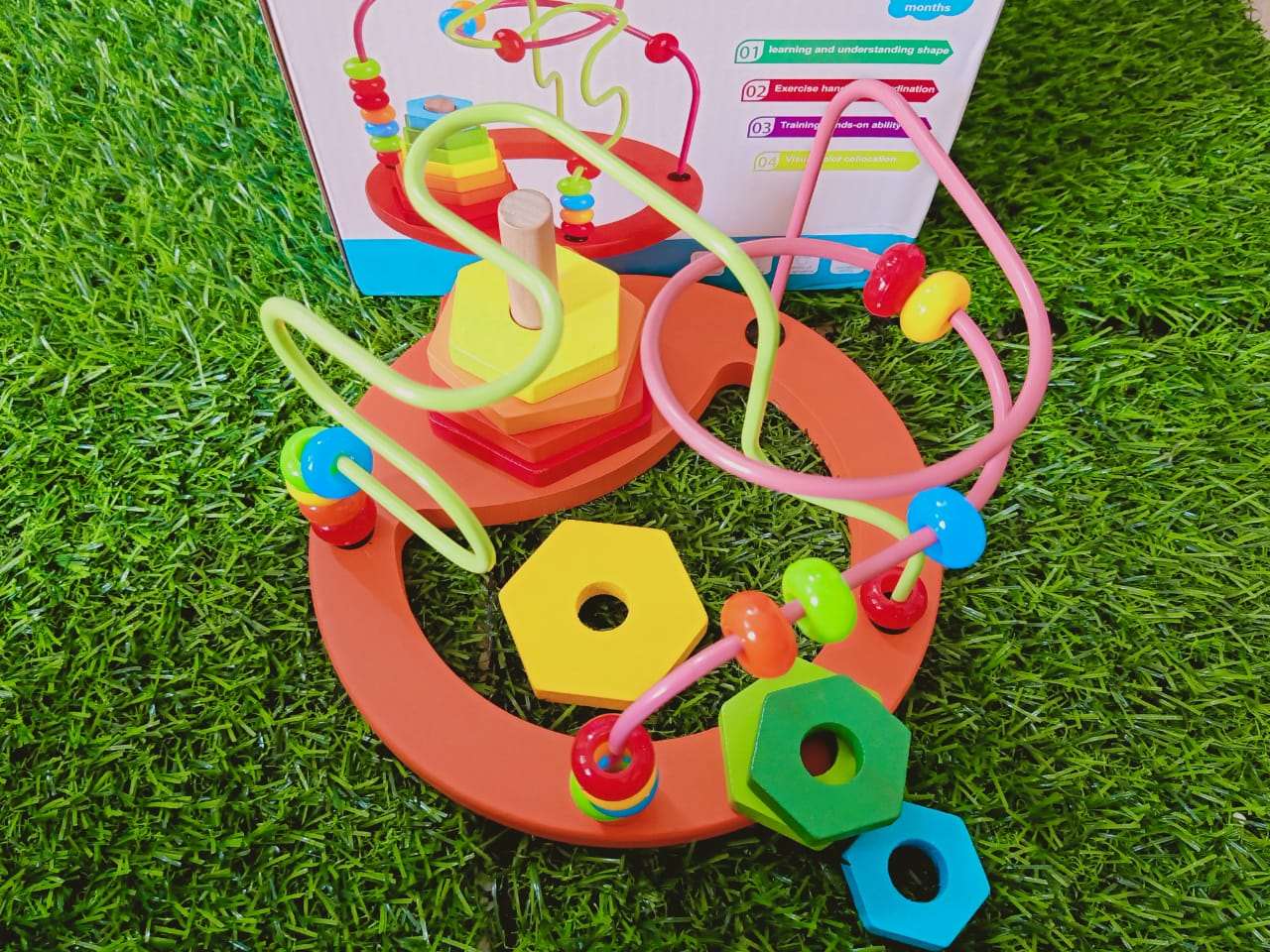 Beads Around the Tower Toys for Kids - SHTM1049