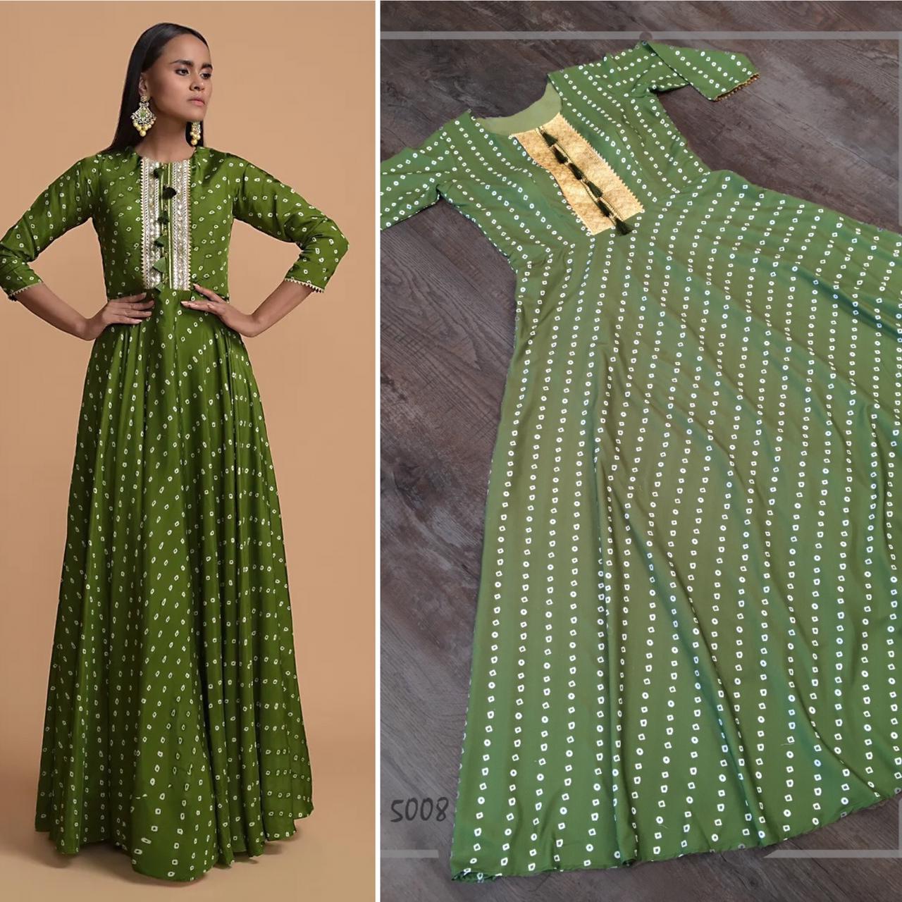 Exclusive Ethnic Gowns for Women-SHK1116