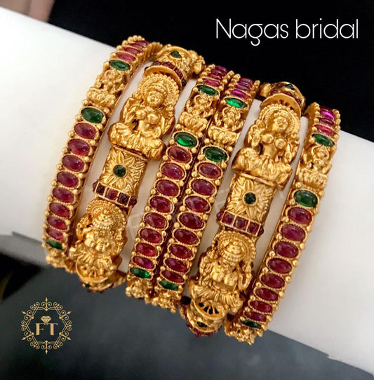 Nagas Bridal Bangle Sets - SHJ1031