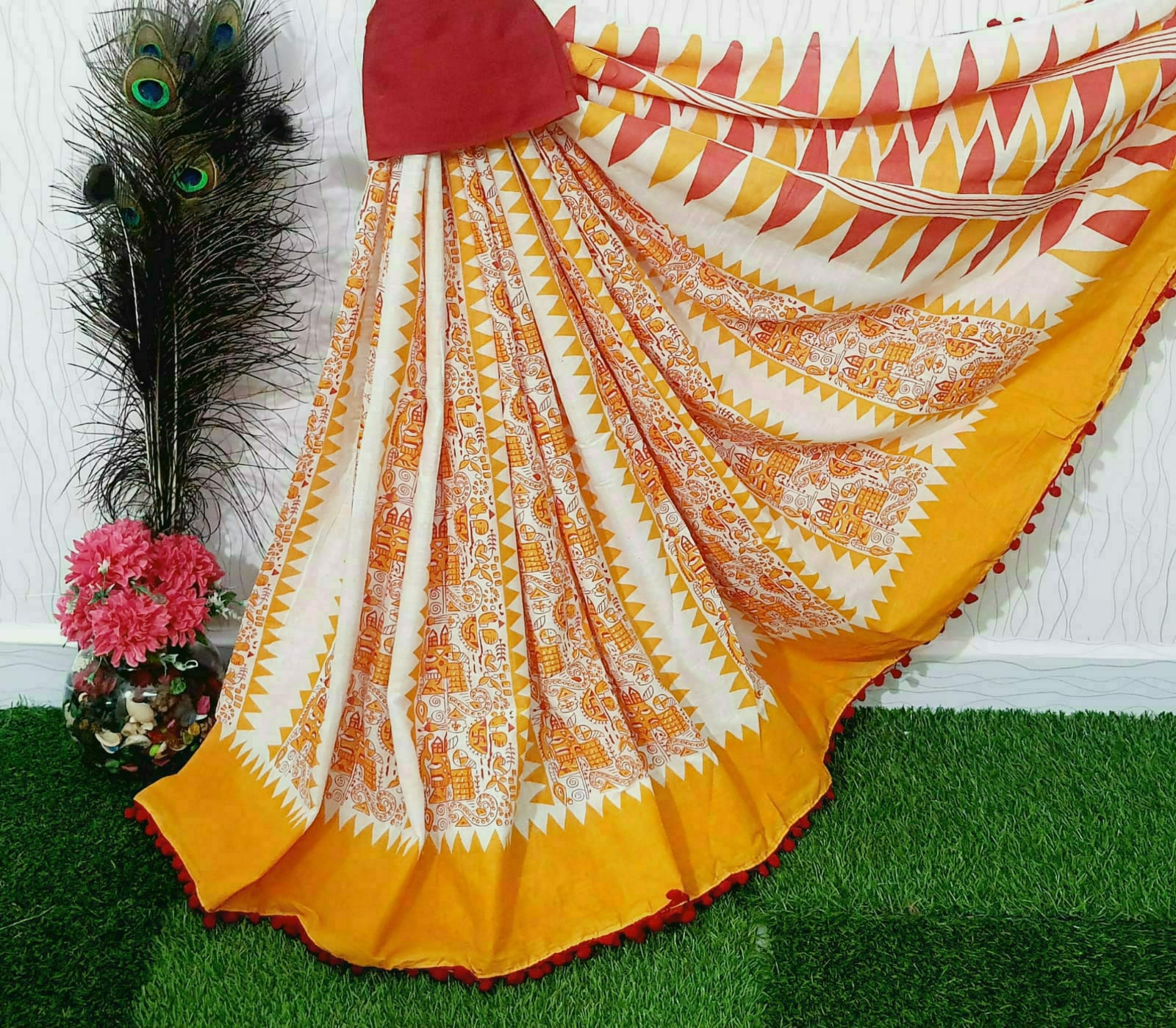 Exclusive Cotton Saree Collections-SH0588