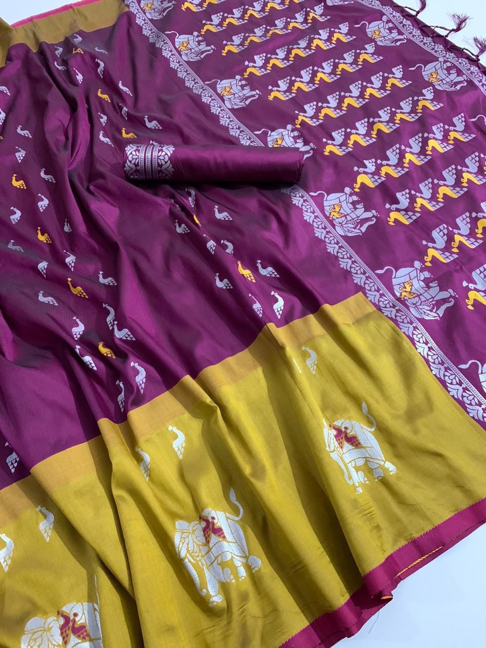 Soft Silk Saree Collections-SH0594