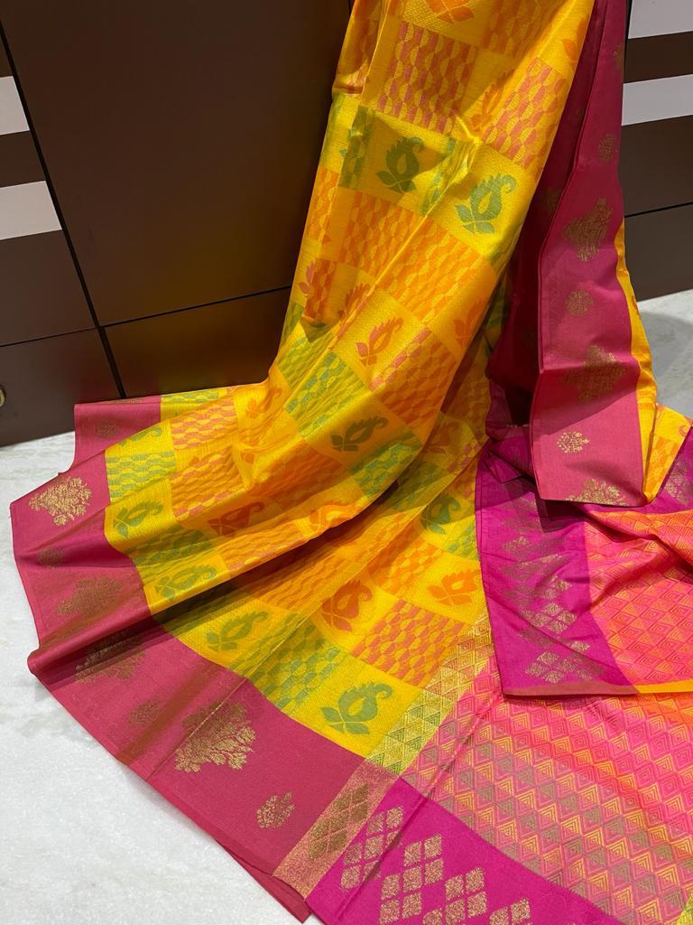 Banarasi Kora Taunchoi Sarees -SH0571