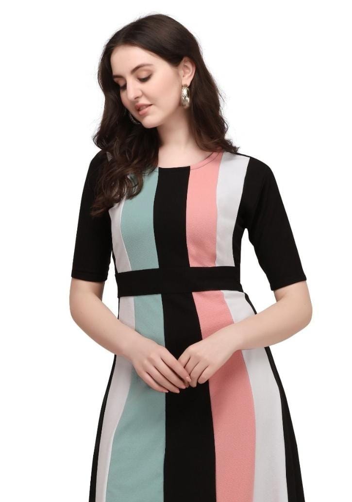 Trendy Lycra Gown for Women-SHK1125