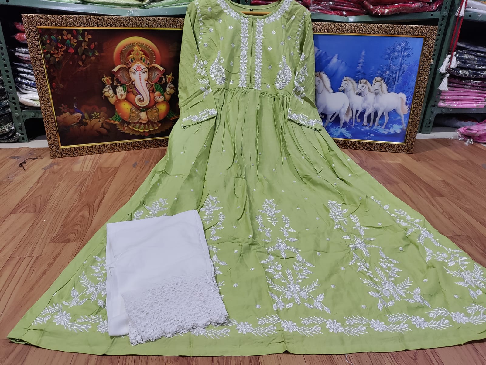 Premium Rayon Kurta Sets for Women-SHKS1095