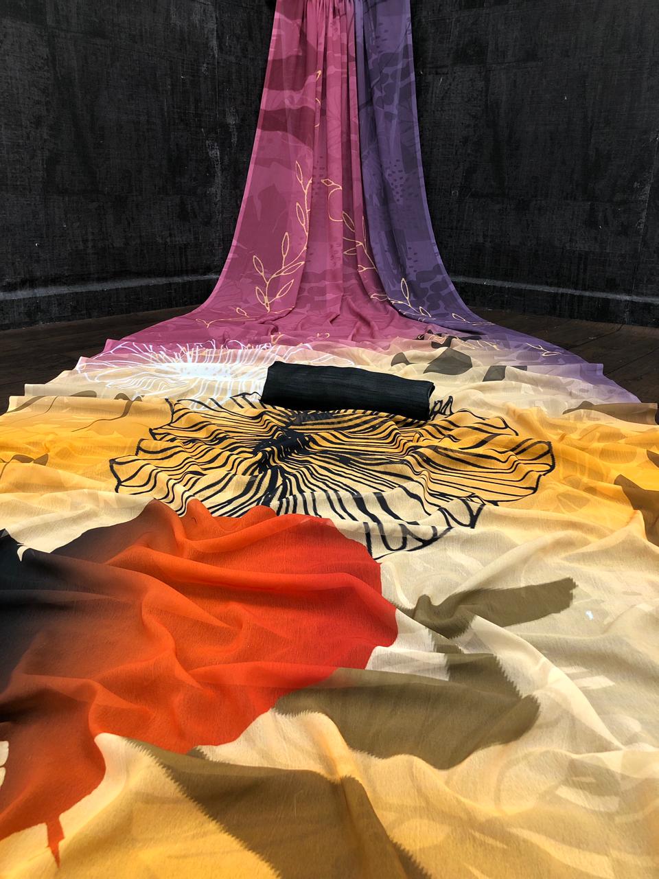 Digital Print Catalogue Sarees -SH0573