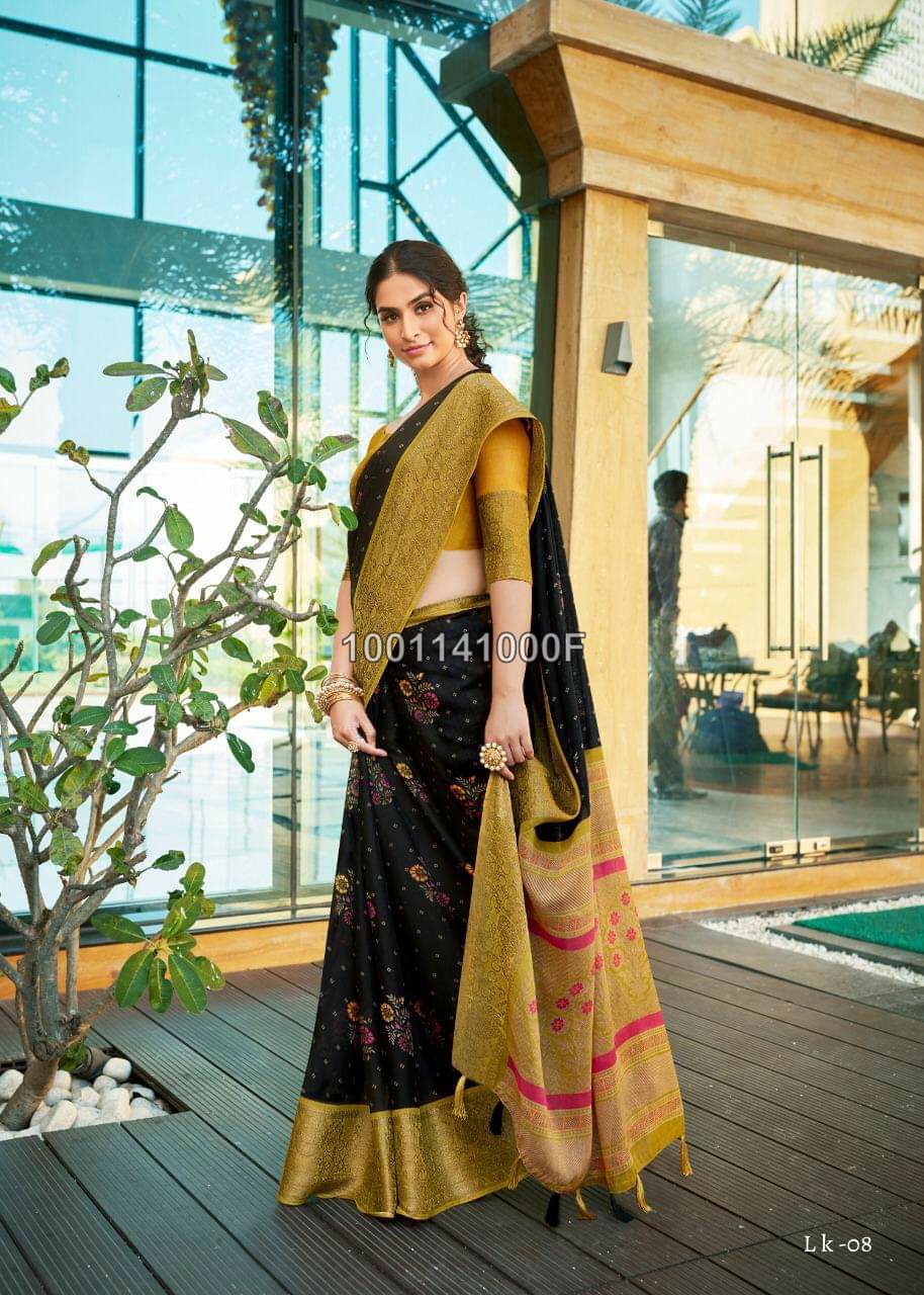 Exclusive Soft Linen Sarees -SH0627