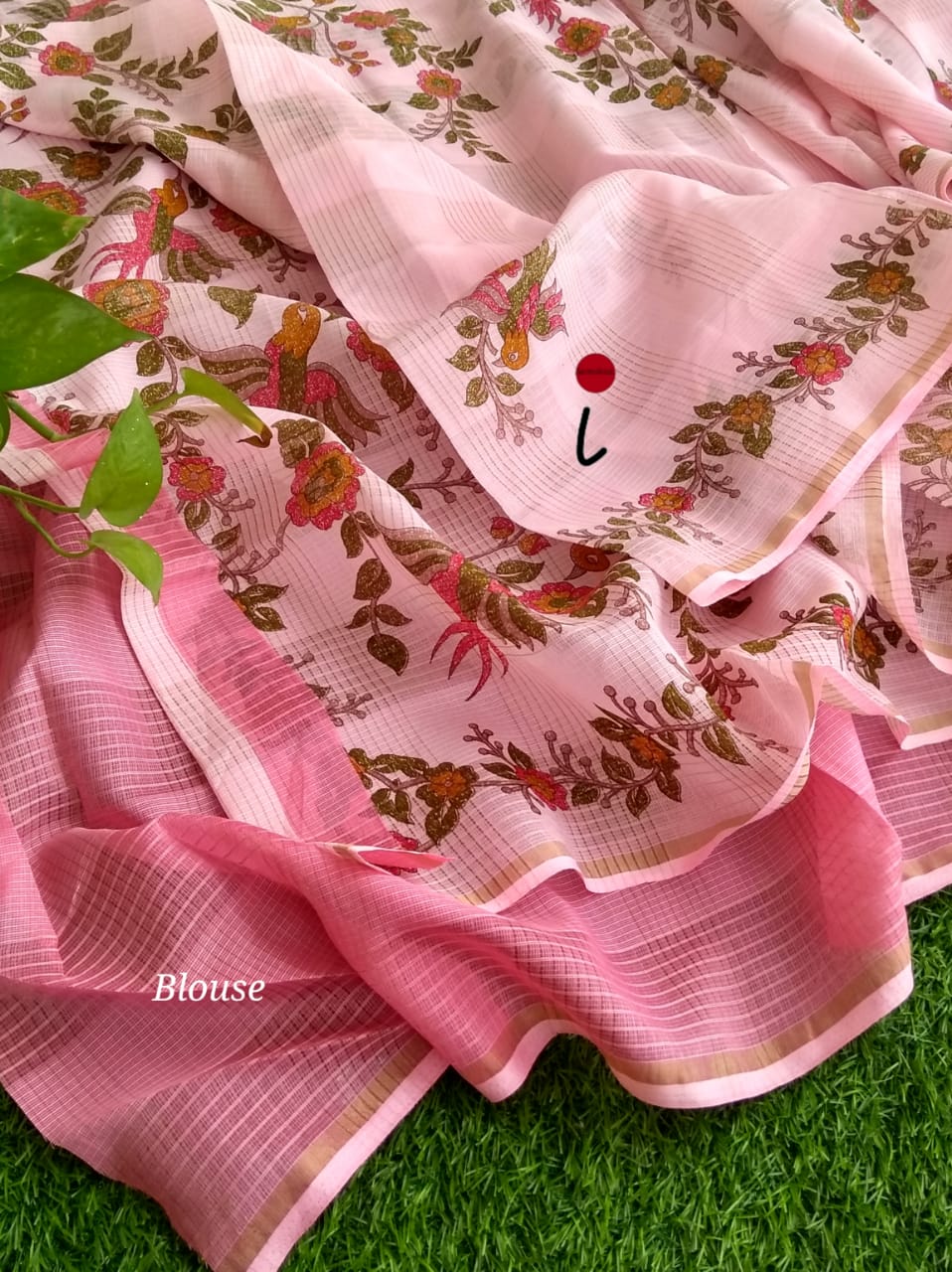 Linen Kota Printed Sarees - SH0604