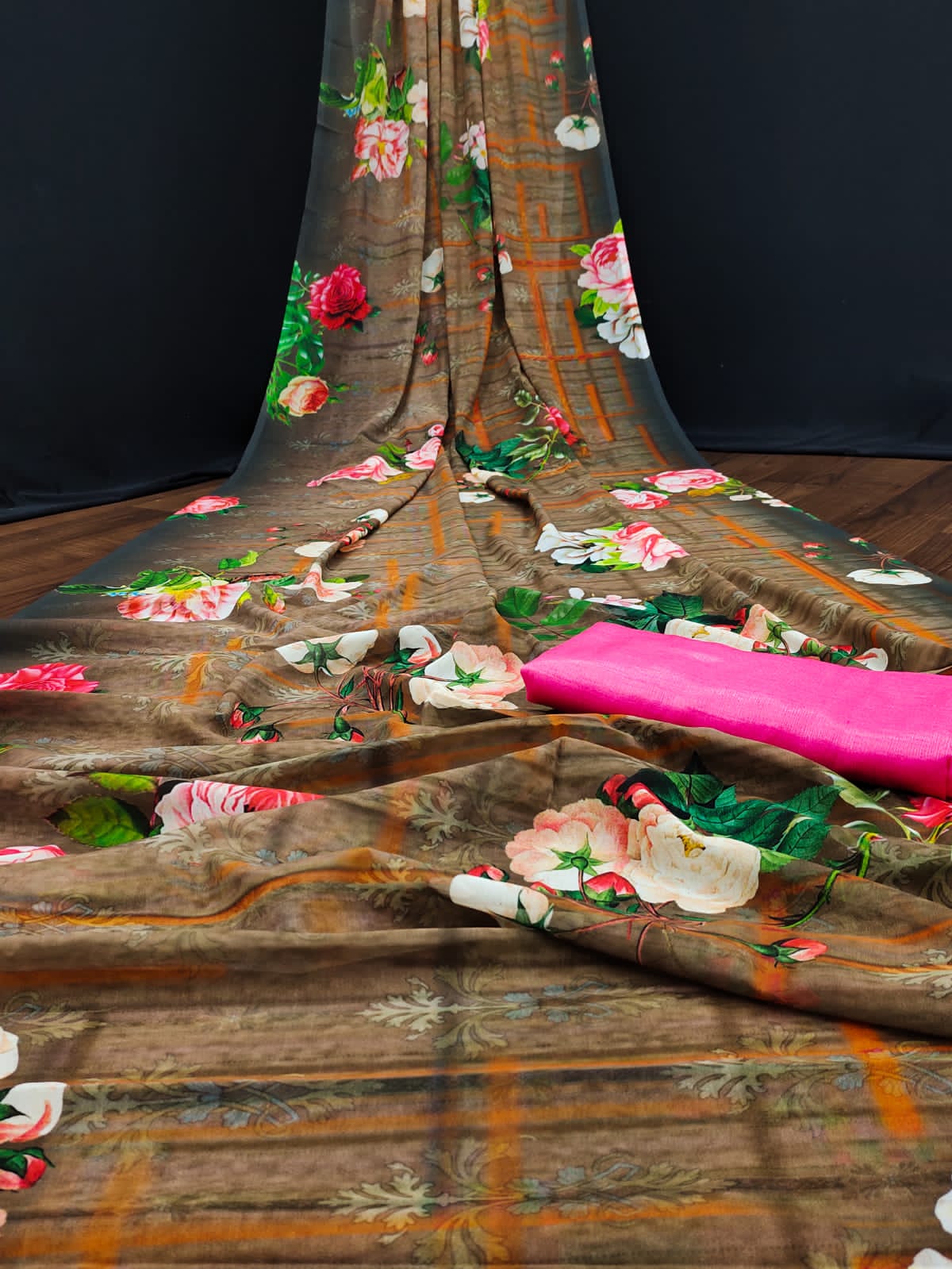 Digital Print Catalogue Sarees -SH0573