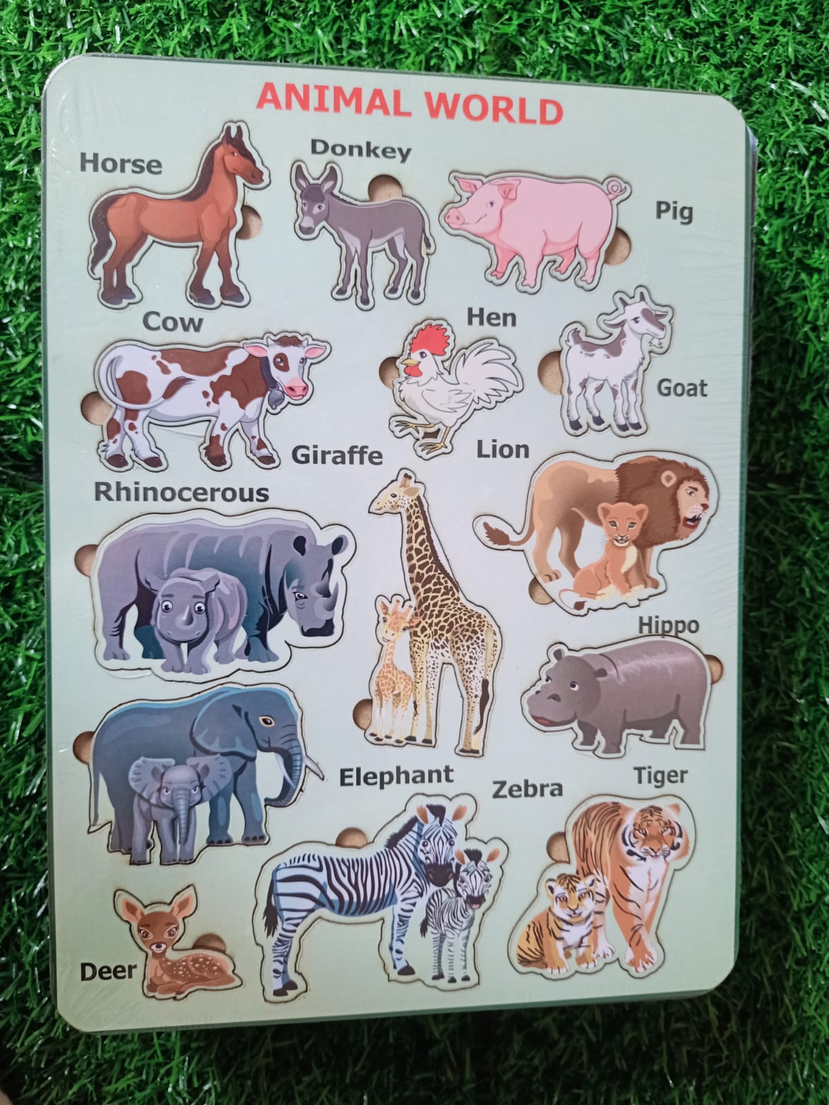 My First Learning Set Board Puzzles for Kids-SHTM1070