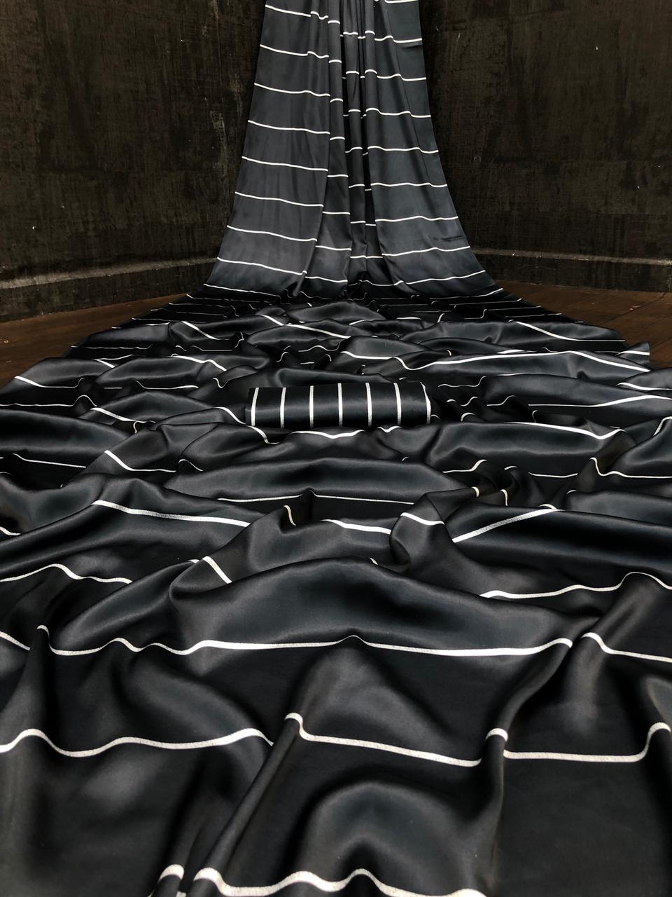 Beautiful Satin Saree Collections-SH0590