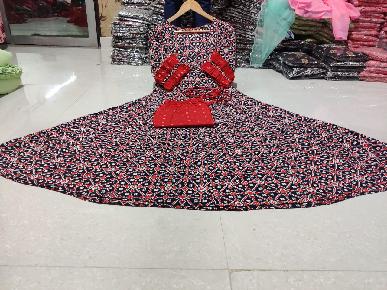 Flared Suit Sets for Women-SHKS1096