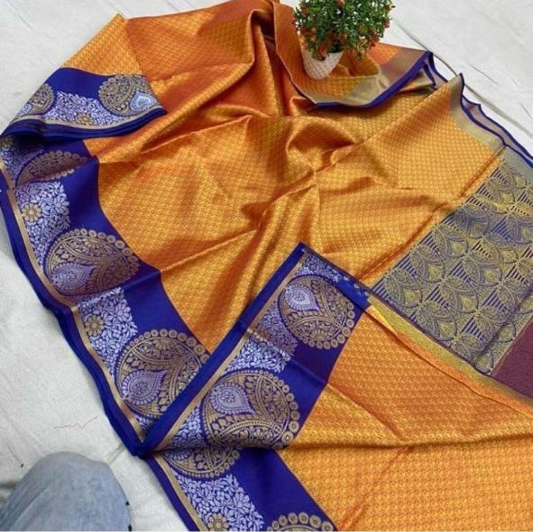 Rich Kora Taunchoi Saree - SH1009