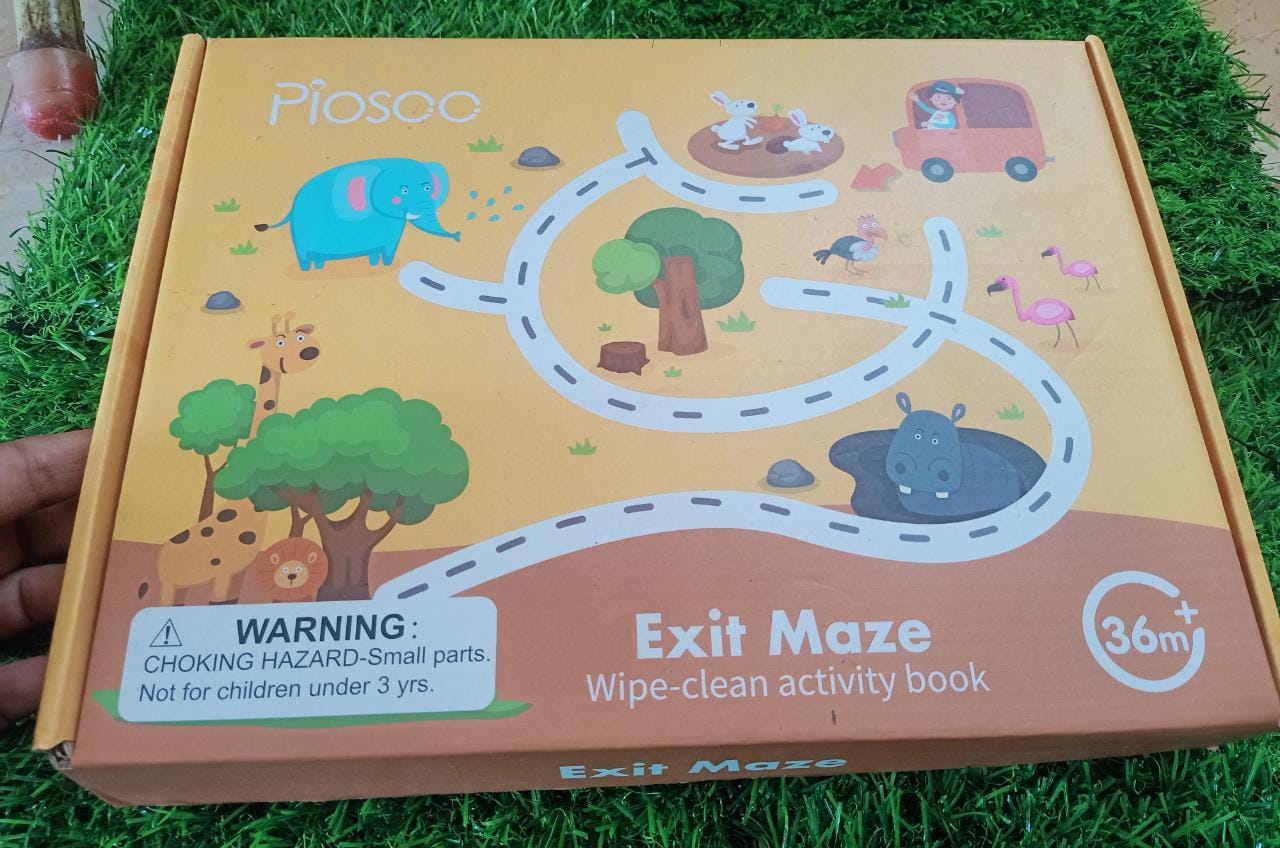 Wipe and Clean Activity – Exit Maze for Kids - SHTM1126