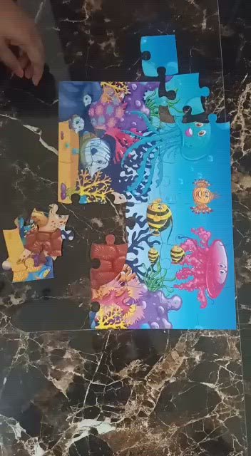 Underwater Animals Jigsaw Puzzle for Kids - SHTM1022