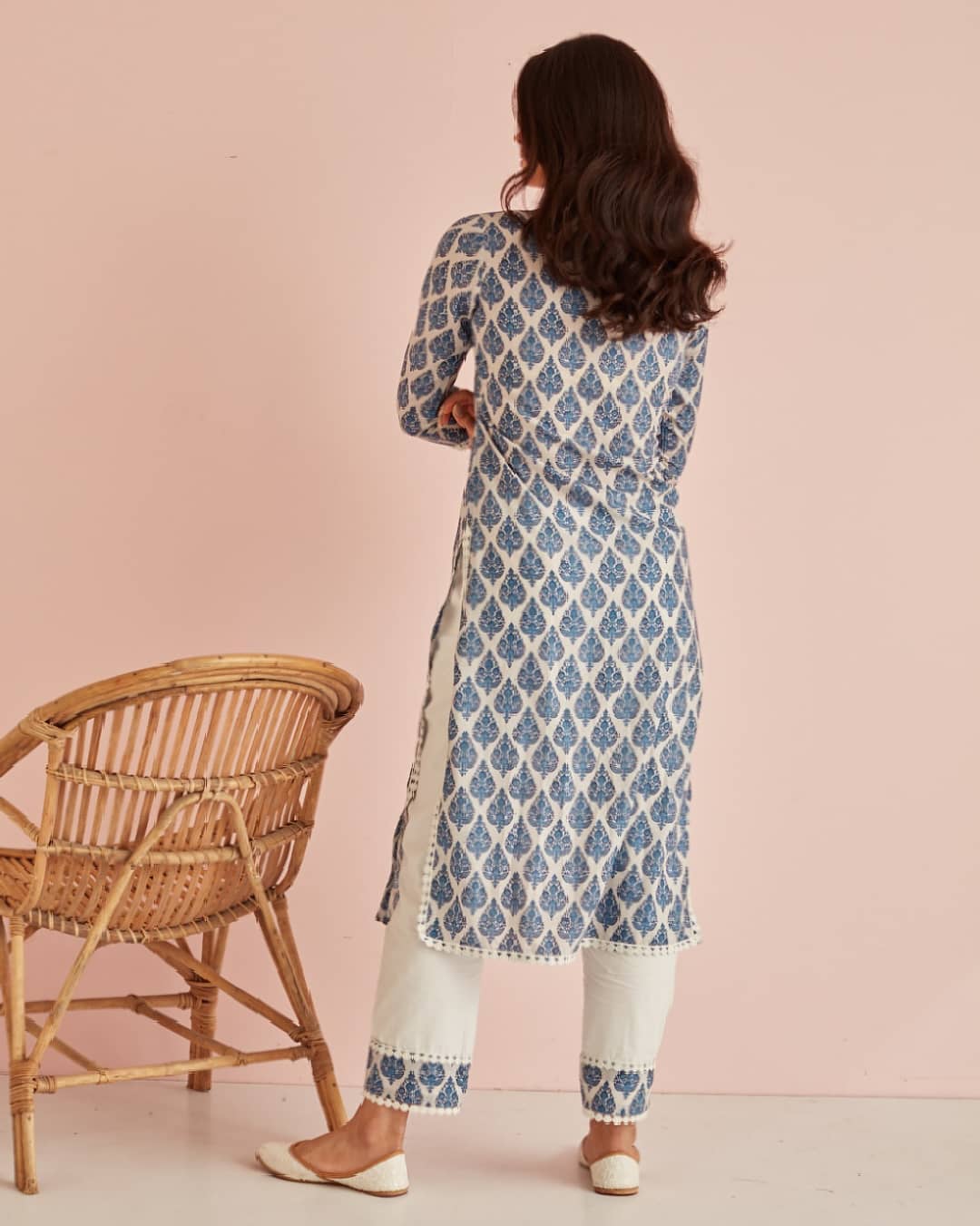 Casual Kurta Sets for Women-SHKS1073