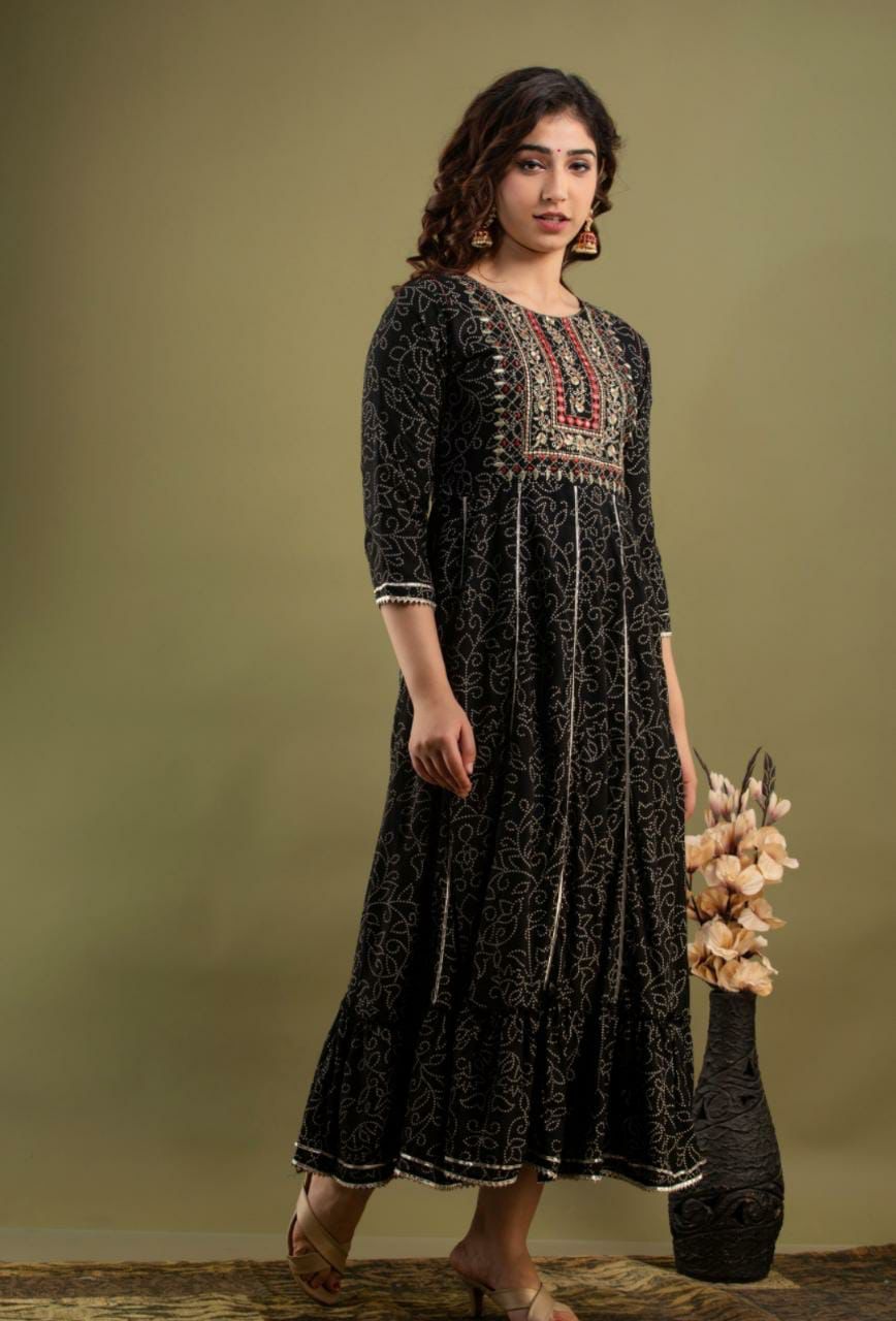 Elegant Anarkali Kurti for Women-SHKS1133