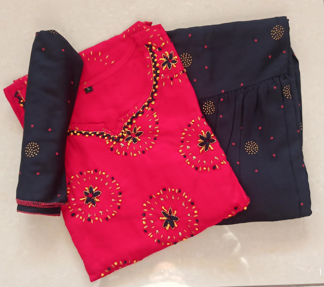 Casual Kurta Sharara Sets for Women-SHKS1126