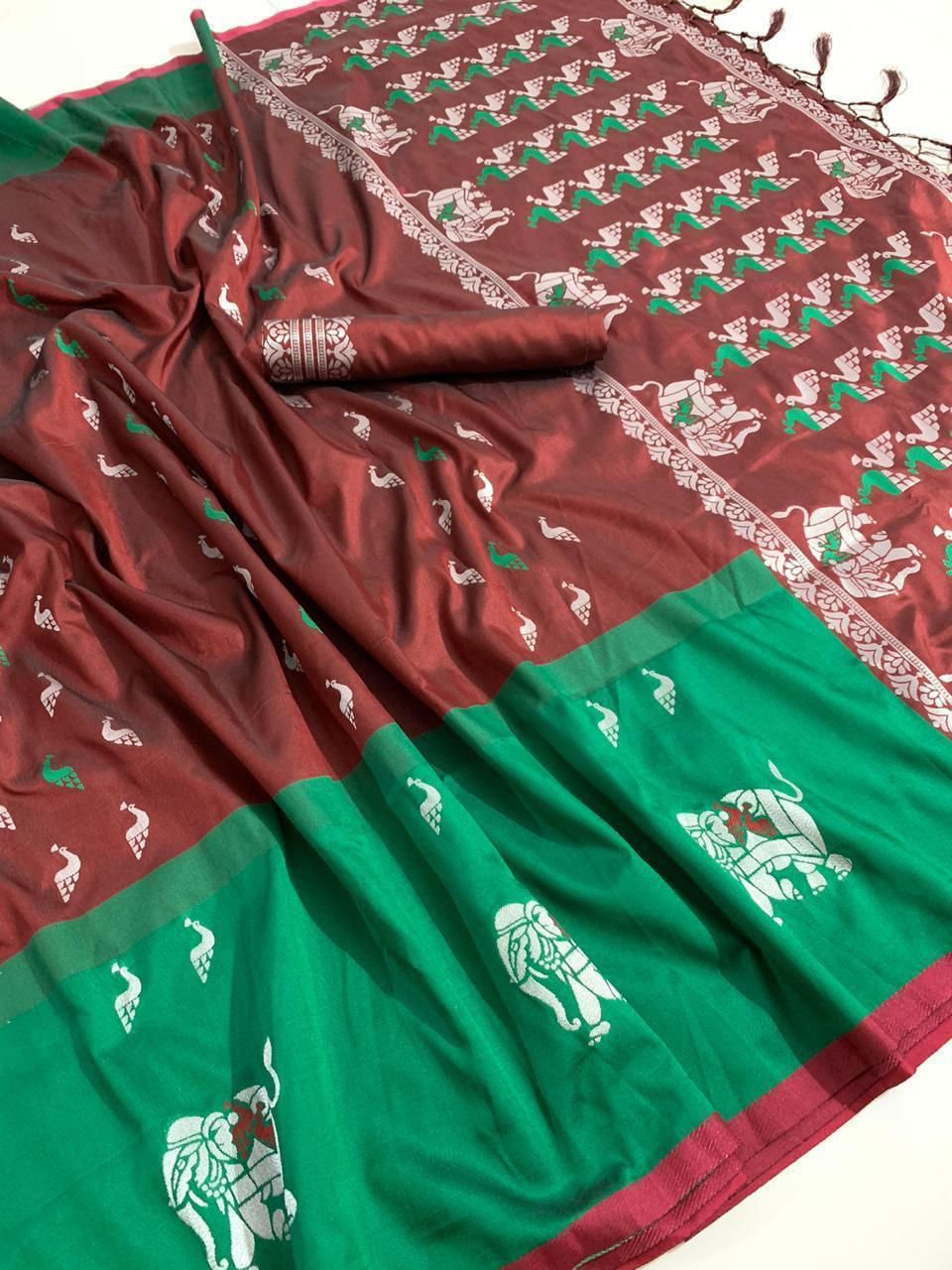 Soft Silk Saree Collections-SH0594