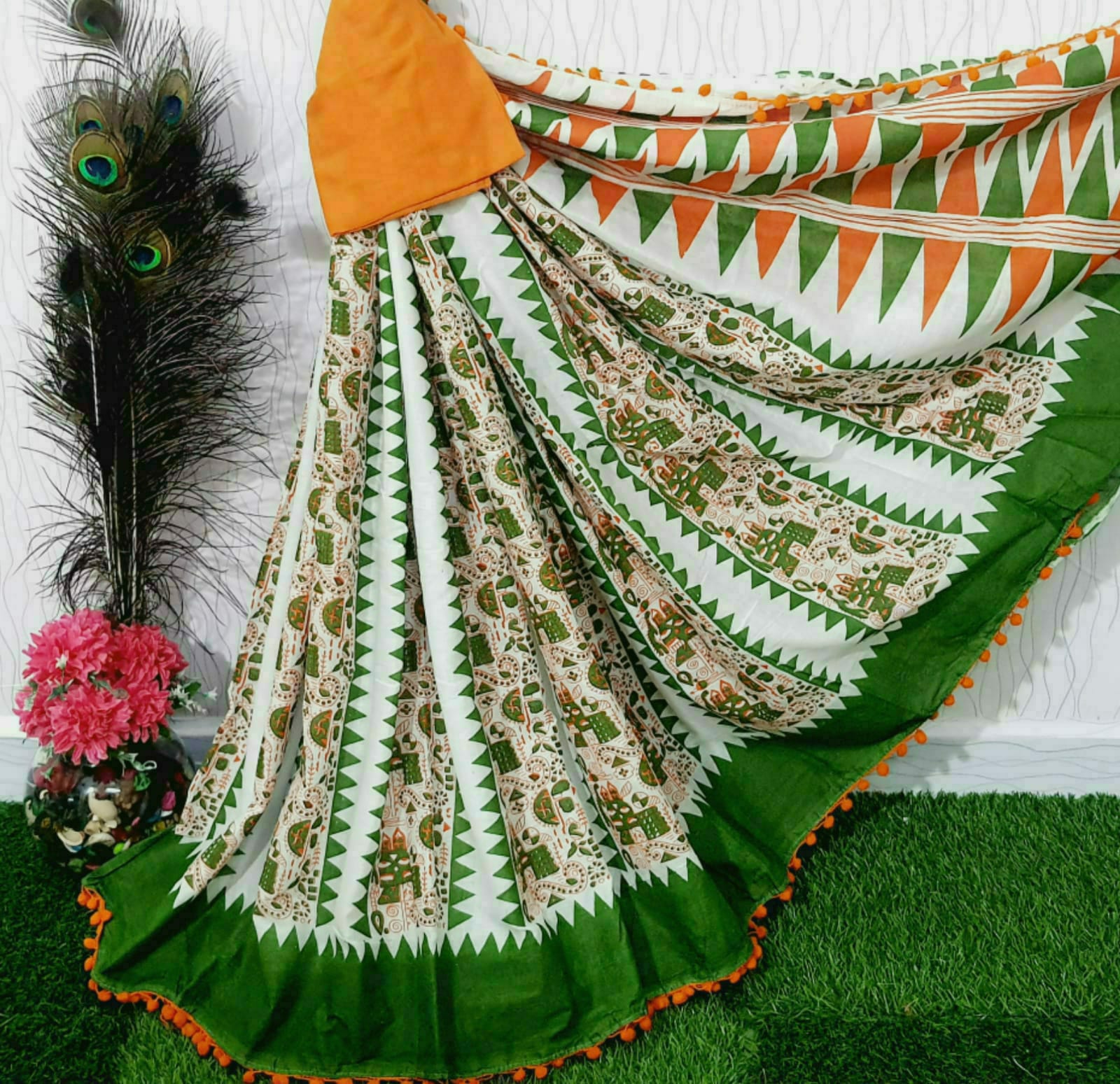 Exclusive Cotton Saree Collections-SH0588