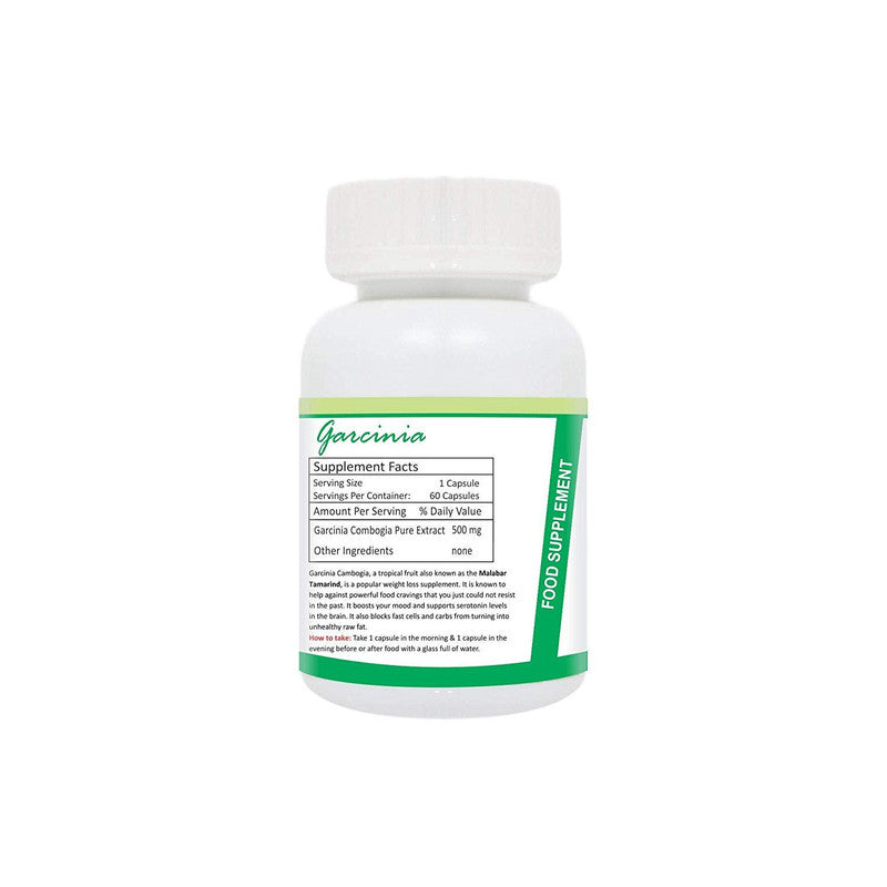 Zindagi Garcinia Cambogia Extract Capsules - Natural Weight loss Supplement - Fat Blocking,60 Capsules - SHTZ1015