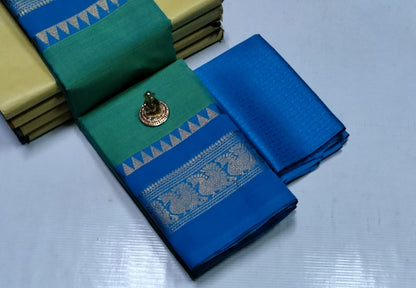 Elegant Chettinad Cotton Sarees - SH0602