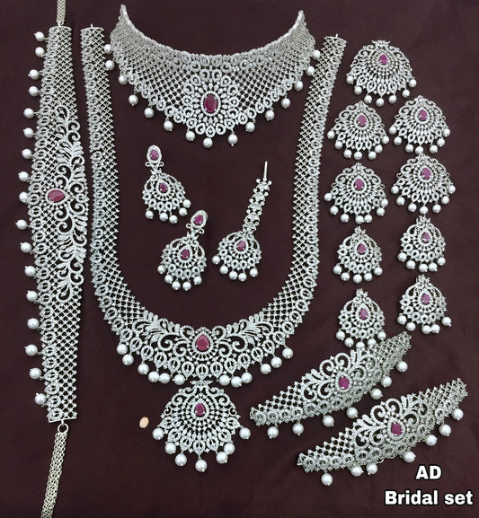 Exclusive South Indian AD Bridal Sets - SHJ1022