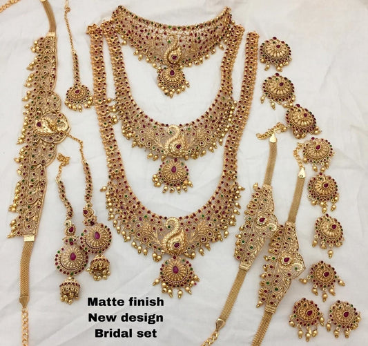 Exclusive Quality Full Bridal Sets - SHJ1114