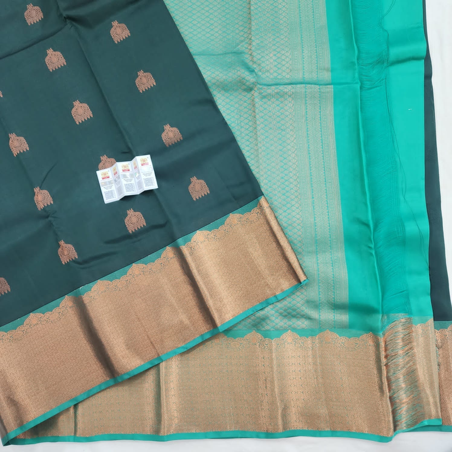 Kanchipuram Pure Korvai Silk Sarees
