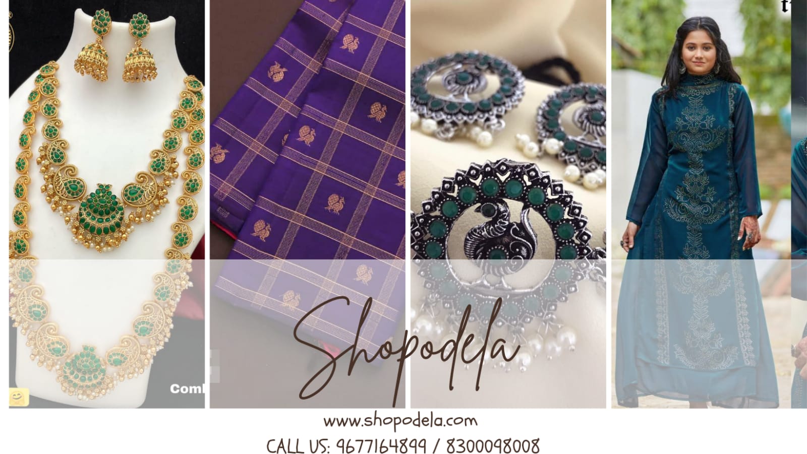 Load video: Shopodela is the online destination for trendsetting artificial jewelry, apparels and many more
