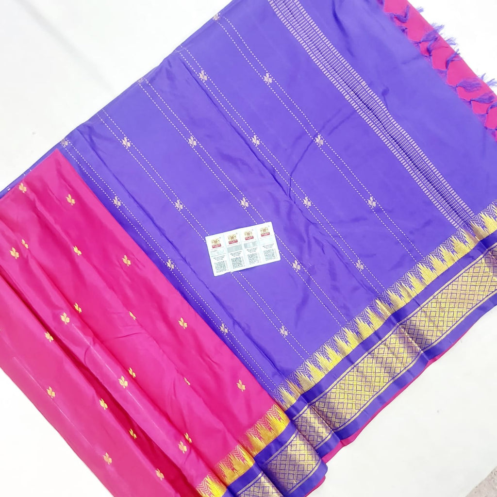 Kanchipuram Pure Korvai Silk Sarees