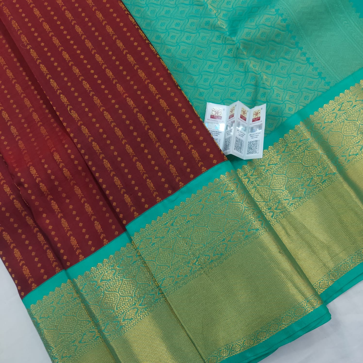 Kanchipuram Pure Korvai Silk Sarees