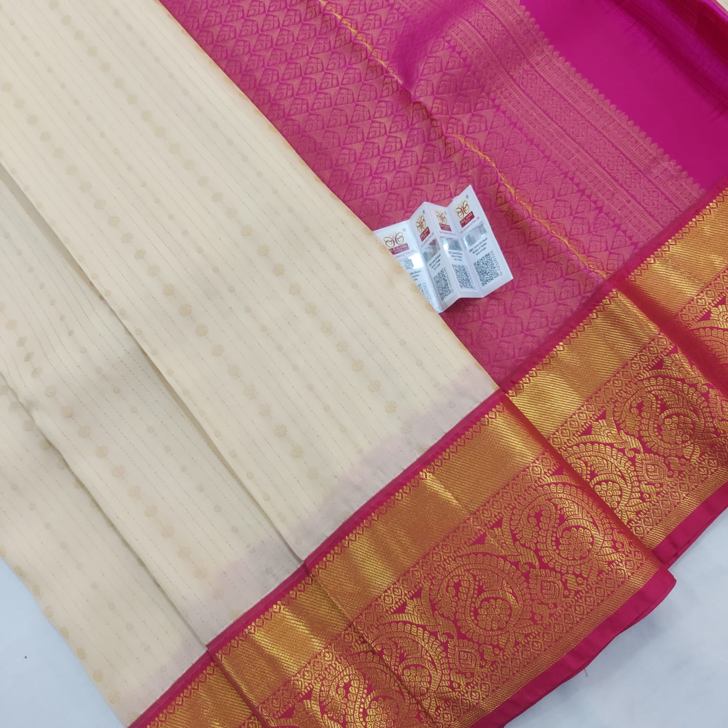 Kanchipuram Pure Korvai Silk Sarees