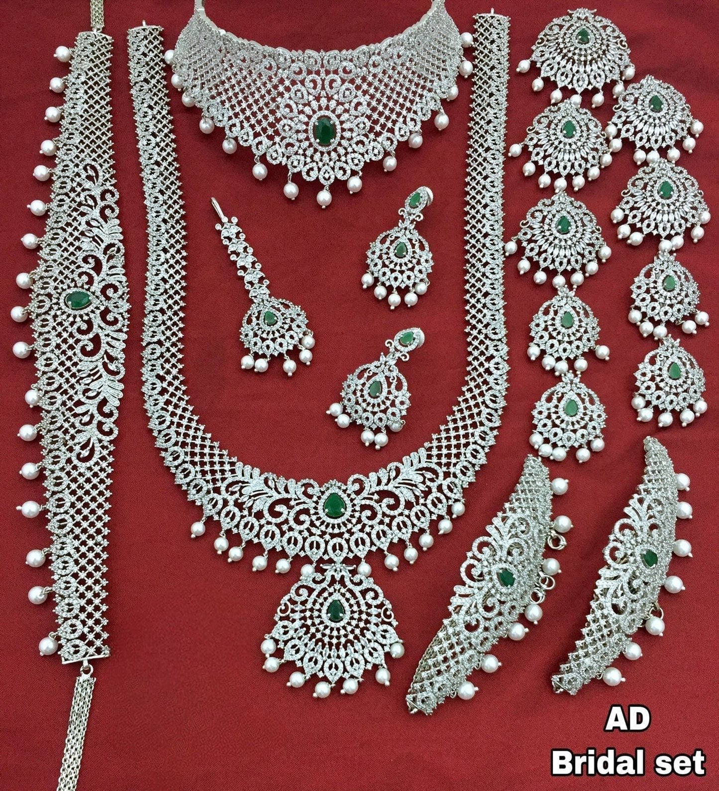 Exclusive South Indian AD Bridal Sets - SHJ1022