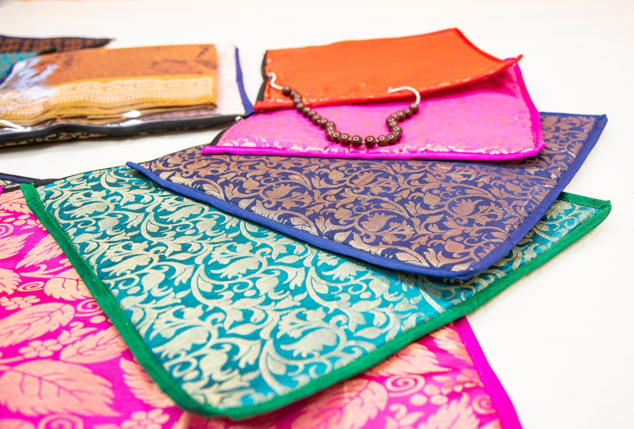 Transparent Saree Pouches-SHB1031