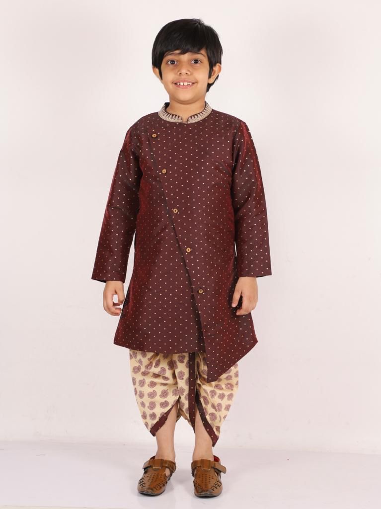 Sherwani Set For Boys-SHBOY1058