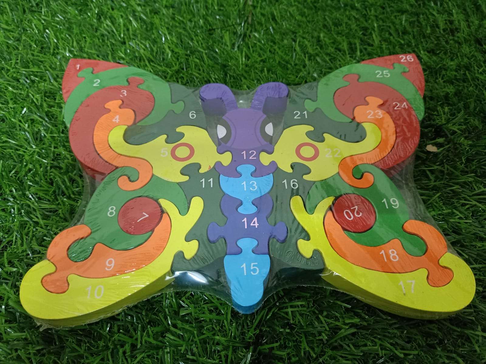 Alphabet Hand Crafted Wooden Jigsaw Puzzles - SHTM1031