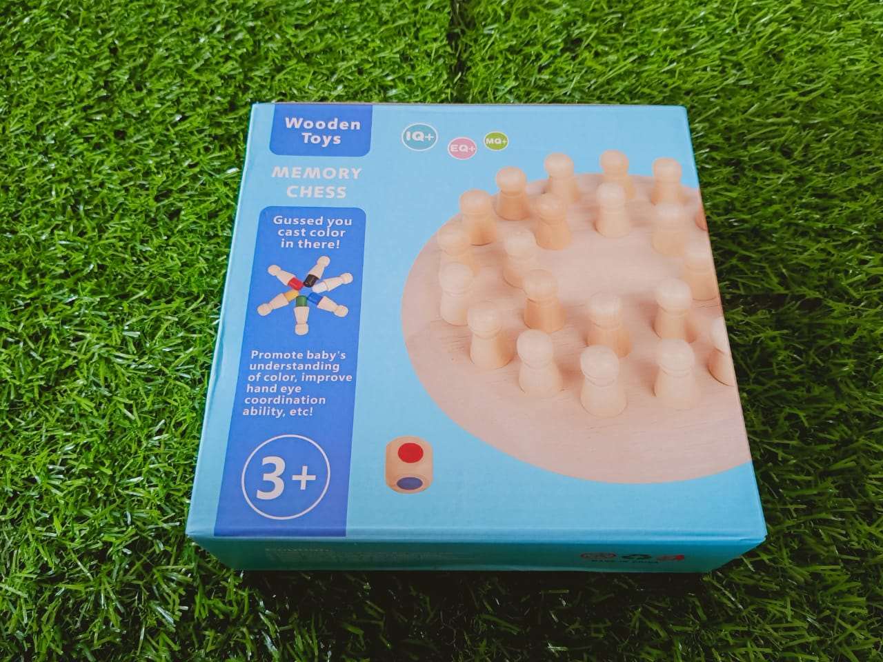 Classic Wooden Memory Chess Intelligence Game for Kids - SHTM1069