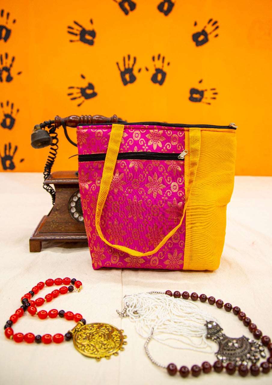 Brocade Handbags-SHB1011