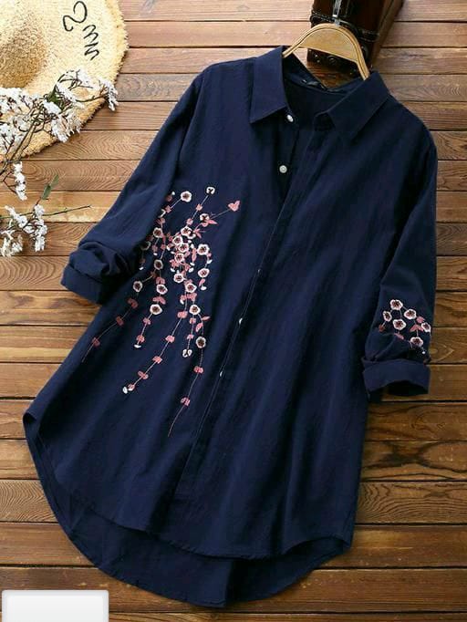 Embroidered Tunic for Women-SHTU1074