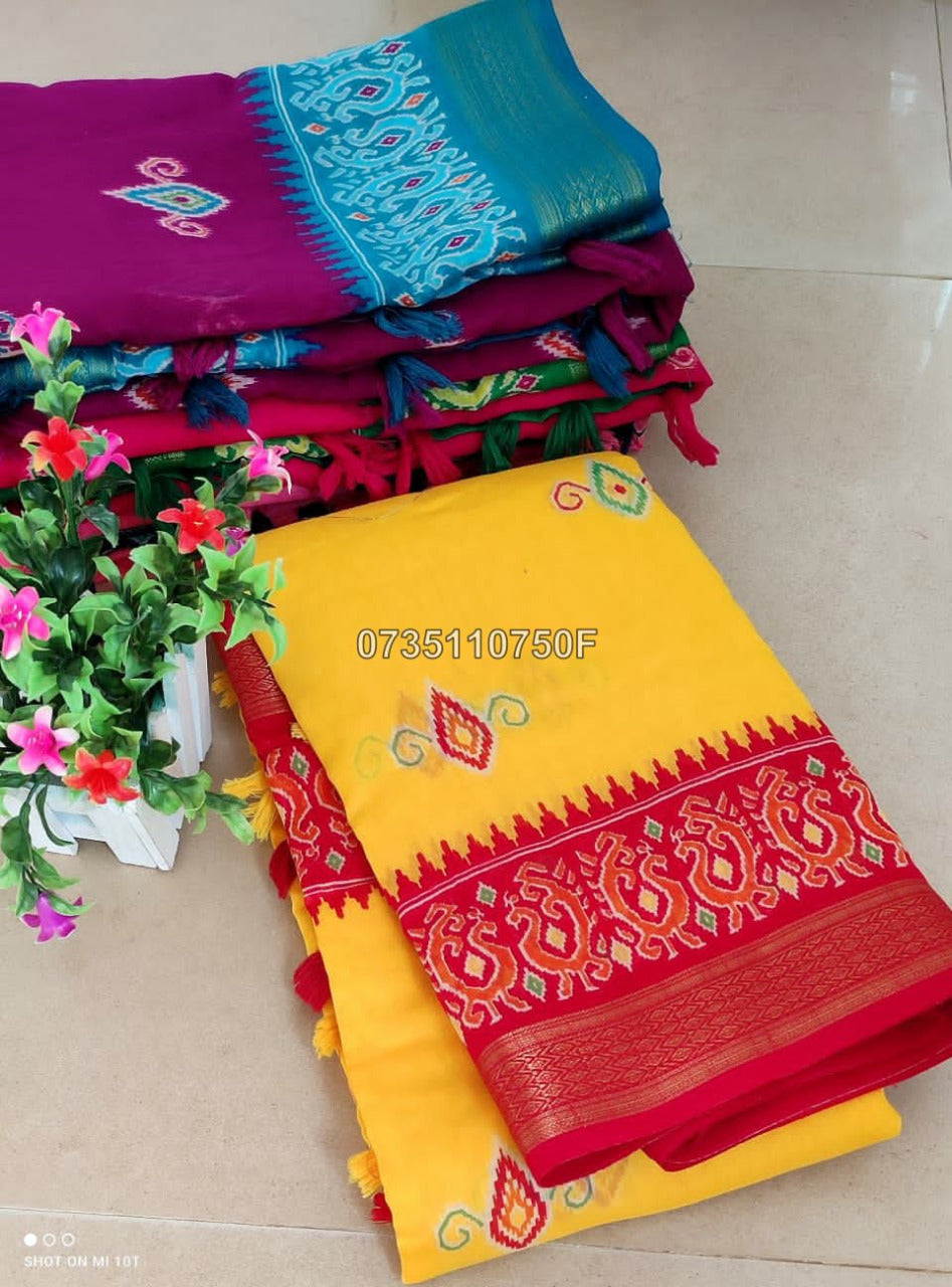 Most Wanted Tussar Cotton Sarees -SH0624