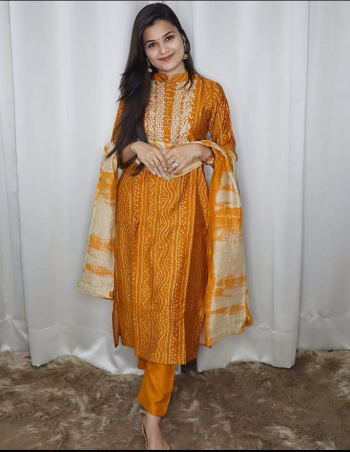 Colorful Kurta Set for Women-SHKS1172