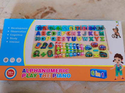 Alphanumeric Play the Piano Toy for Kids-SHTM1128