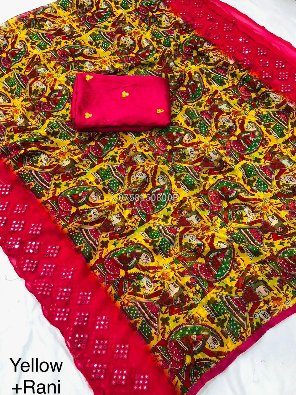 Light weight Georgette Sarees -SH0628