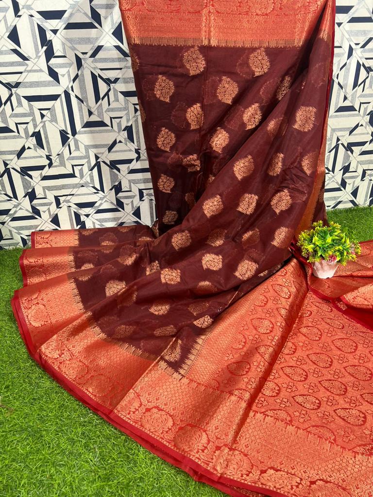 Banarasi Semi Georgette Saree Collections -SH0638