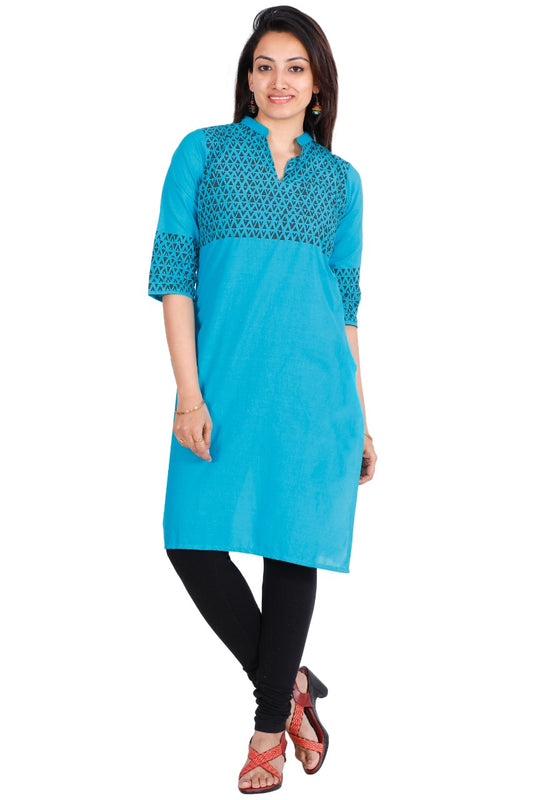 Casual Cotton Kurtas for Women-SHK1114