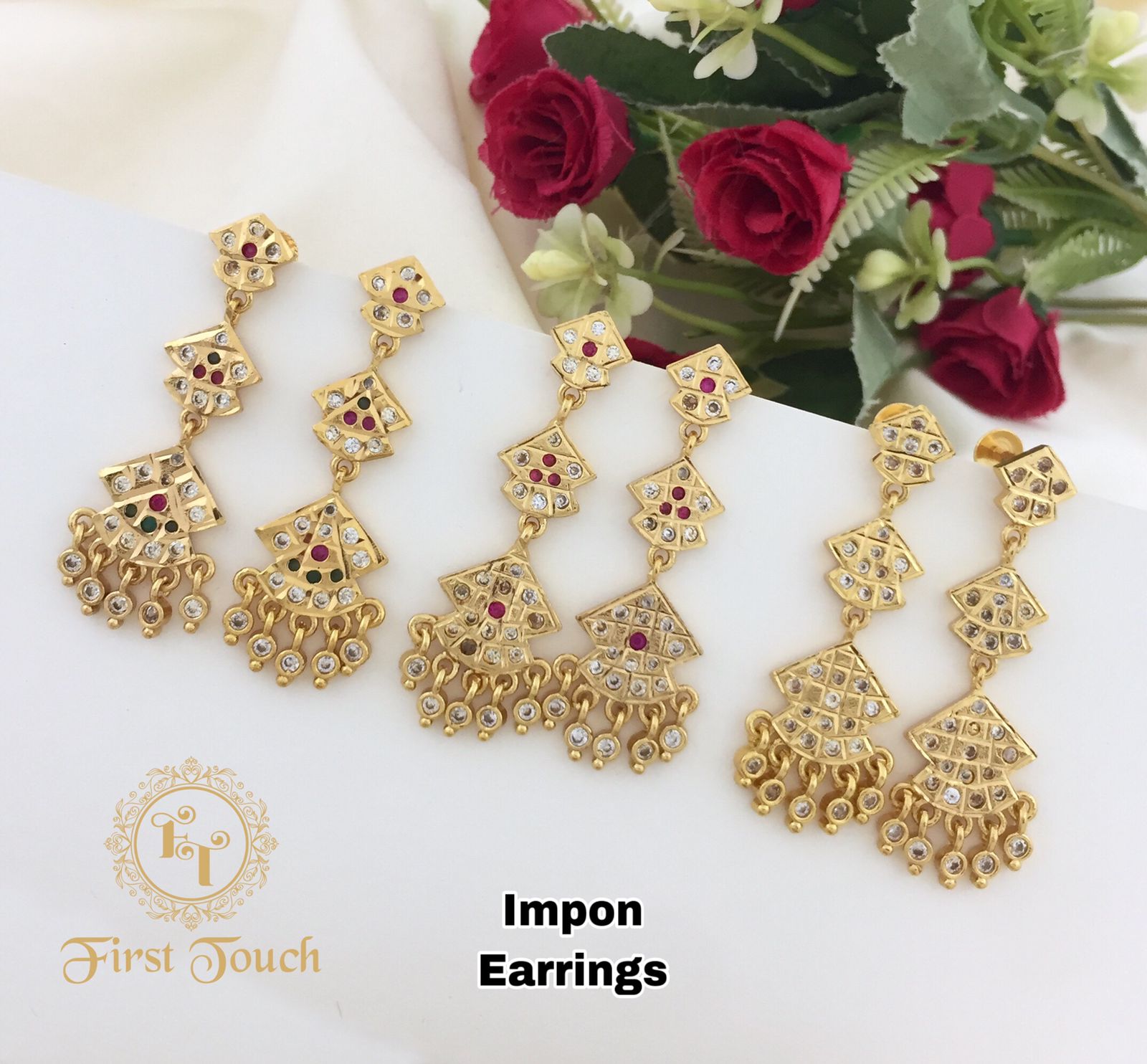 Trendy Impon Earrings  - SHJ1080